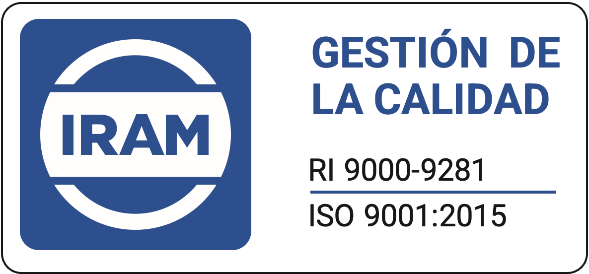 Certificación IRAM ISO 9001 de gestión de la calidad